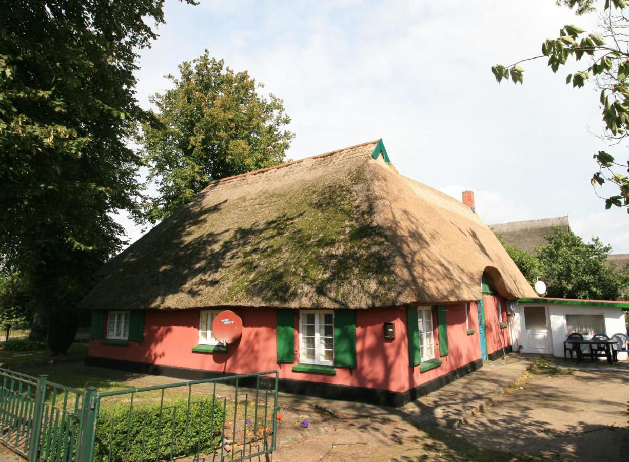 Ferienwohnung Unterm Rohrdach Wustrow  Exterior foto